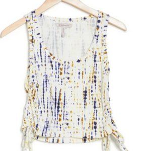 BCBGeneration Tie Dye Side Drawstring Tank multi colored M